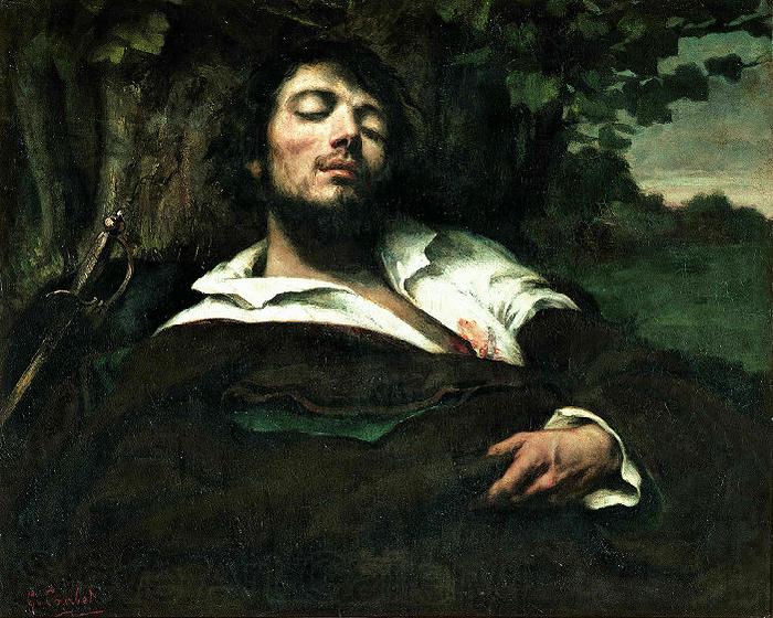 Gustave Courbet Wounded Man